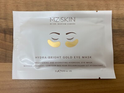 MZ SKIN Hydra-Bright Gold Hydrogel Augenmaske aufhellend und feuchtigkeitsspendend 1er-Pack