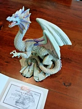Enchantica Dragon 'Grawlfang' Limited Edition Handmade 1991 - The Well Of Hope -