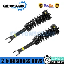 Pair Front L&R Shock Asorbers Strut Assys w/O Electric Fit Jaguar XF RWD 2009-15