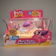ZURU Pets Alive Mama Turtle and Baby Surprise New In Box