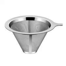 Pour Over Coffee Filter Stainless Steel Reusable Coffee Dripper Drip Cup Coffee