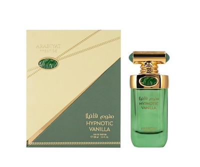 ARABIYAT PRESTIGE HYPNOTIC VANILLA EAU DE PARFUM SPRAY UNISEX 3.4 Oz / 100 ml