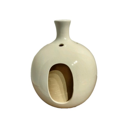 VINTAGE MCM MID-CENTURY MODERN WHITE CERAMIC PENDANT CEILING LIGHT FIXTURE SHADE - Picture 6 of 16