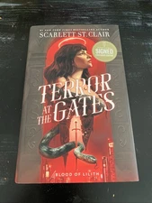 Scarlett St.Clair signed Terror At The Gates 1st printing B&N Exclusive HC book