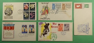 DR WHO PHILIPPINES 5 FDC COMBO R87209