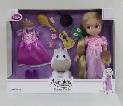 DISNEYSTORE SAMMLUNG PUPPE RAPUNZEL GESCHENKSET gebraucht