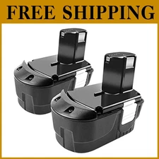 High Capacity 18V Hitachi Battery Replacement 2-Pack
