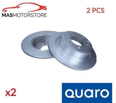 BREMSSCHEIBEN SATZ PAAR HINTEN QUARO QD6193 2PCS A FÜR JEEP COMPASS,PATRIOT