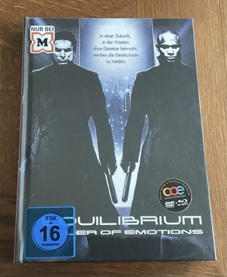 Equilibrium DVD + Blu Ray Mediabook Cover A noch NEU & OVP mit Christian Bale