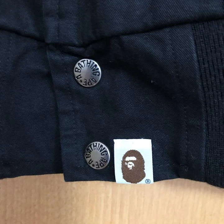 A BATHING APE (BAPE) Giacca Bape Super Coach UOMO Nera JP taglia M usata in ottime condizioni streetwear