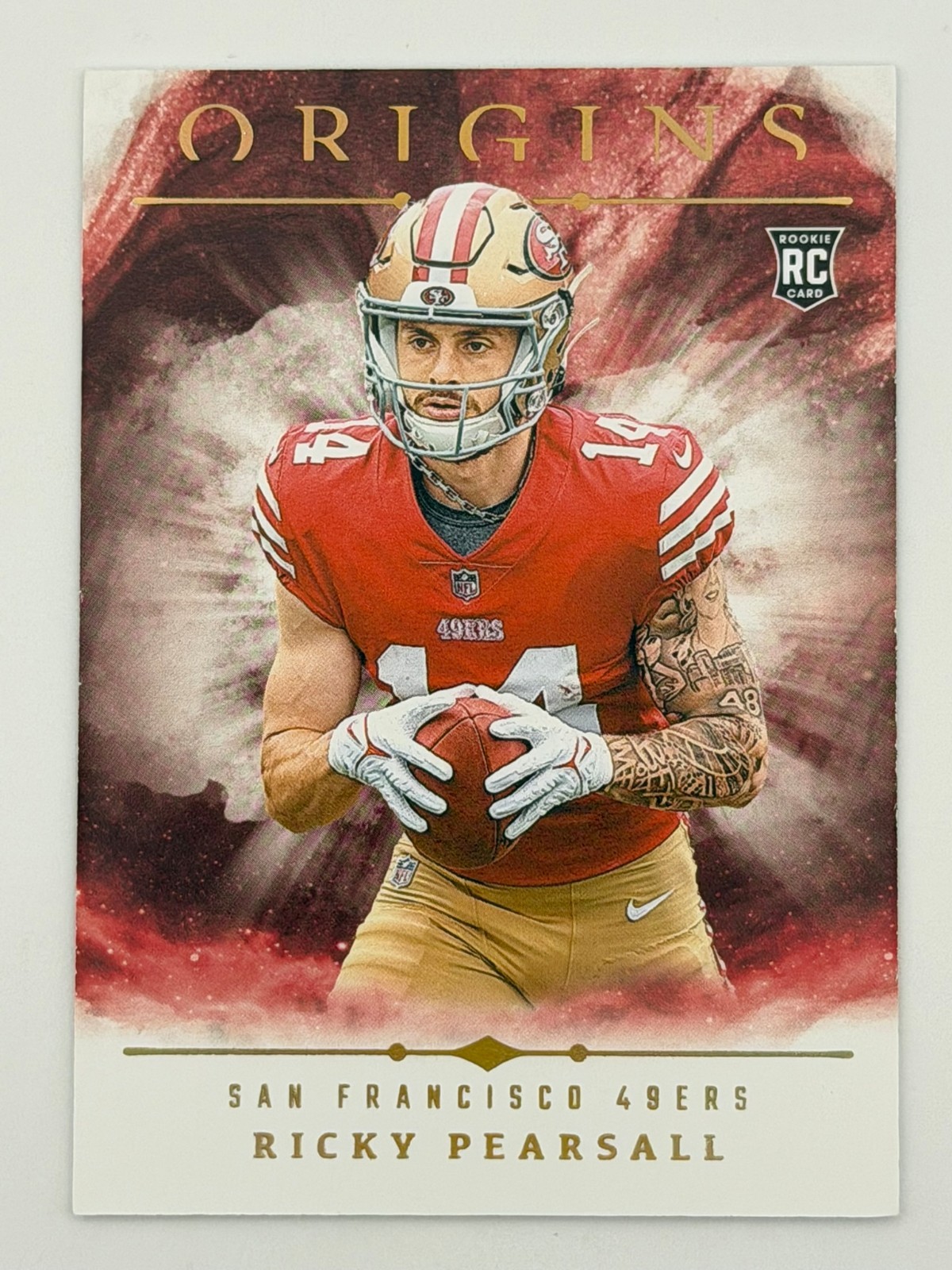 2024 Panini Origins Ricky Pearsall Rookie RC #133 San Francisco 49ers