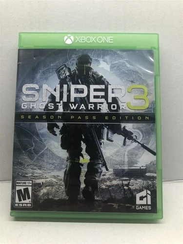 Sniper: Ghost Warrior 3 Limited Edition (Xbox One, 2017) Complete Tested Working