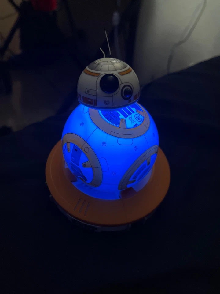 Star Wars Sphero BB-8 Robot Droide Habilitado para Aplicación con Base de Cargador Cable USB Funciona Foto 2 de 3