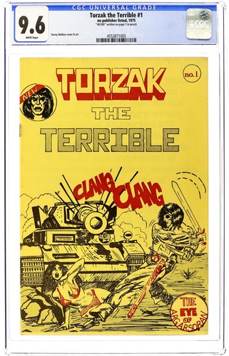 Torzak the Terrible #1 CGC 9.6 1975 4553871005