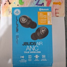 JLab JBuds Air Wireless In-Ear Headset - Black new condition item in retail box