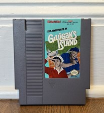 The Adventures Of Gilligan’s Island Nintendo NES 1990 Authentic Game Cart Bandai