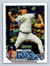 2023 Topps Update #US16 Pete Fairbanks Tampa Bay Rays Baseball Card