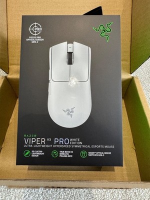 Razer Viper V3 Pro Gaming Maus - White Edition - Brandneu Originalverpackt Versiegelt