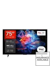Image of TCL75V6C, Direct LED TV, 4K HDR TV, Smart TV Powered by Google TV