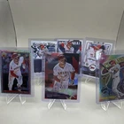 Mike Trout 6 Card Lot Topps Topps Chrome Inserts Refractor Titans Angels