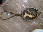 victorian regency period brass handheld mirror  bridgerton 1800s — photo 1