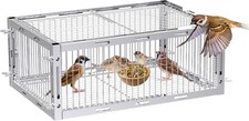 Bird Trap Cage with Escape-Proof, Bird Traps for Small Birds Live, Sparrow Tr...
