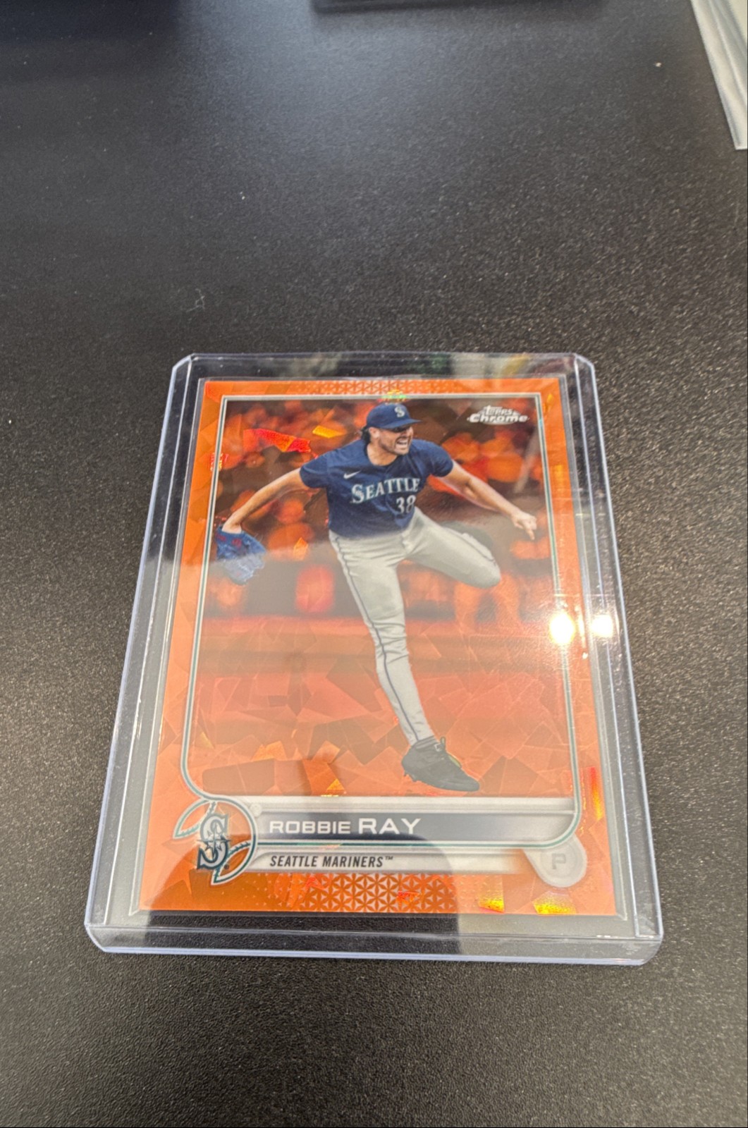 2022 Topps Chrome Sapphire Edition - Robbie Ray #481 Orange /25