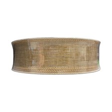 Member's Mark Wired Edge Premium Holiday Ribbon, 1.5" Wide x 50 Yards Tan 