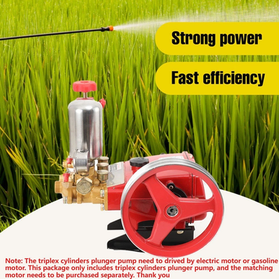 #ad High Pressure Triplex Cylinder Plunger Pump Agricultural Pressure Washer Pump $89.00