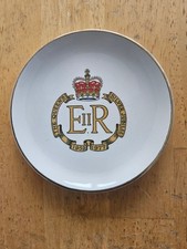 ERII Queens Silver Jubilee Commemorative Plate 1977 Queen Elizabeth II