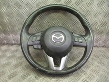 2015 MAZDA 3 (SH) (BM) Sport Nav 5DR MK3 LEATHER STEERING WHEEL MULTIFUNCTION