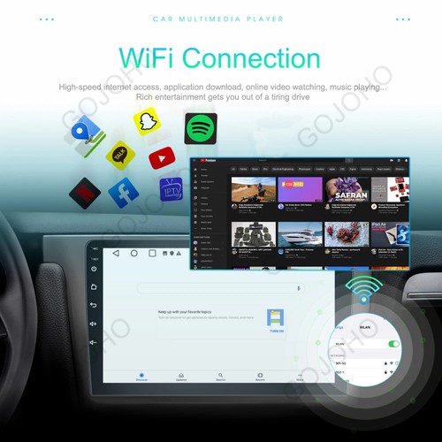 Apple Carplay Android 13 Car Stereo Wifi Navi For Hyundai Creta ix25 2015-2019 - Foto 7 di 21