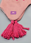 NWT--TURTLE FUR TODDLER SOPHIE PINK HEART EARFLAP POM BEANIE HAT SIZE 1-3 YEARS  — photo 2