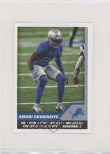 2021 Panini NFL Sticker & Card Collection Stickers Amani Oruwariye #388 uw8