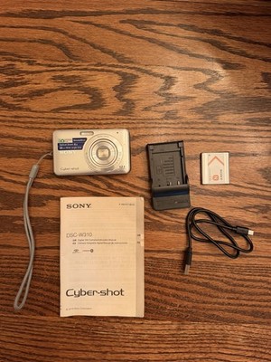 Sony Cyber-shot DSC-W310 Digital Camera 12.1MP 4X Optical Zoom Built-in Flash