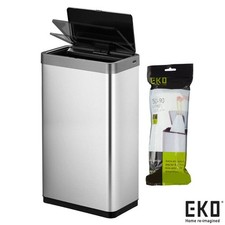 Image of EKO Mirage X Sensor Bin - 80L, Large Automatic Touchless Stainless Steel