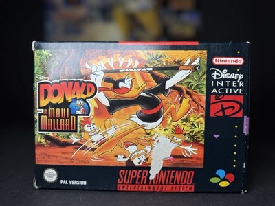 SUPER NINTENDO || DONALD IN MAUI MALLARD IN OVP + ANLEITUNG || RETRO SNES DISNEY
