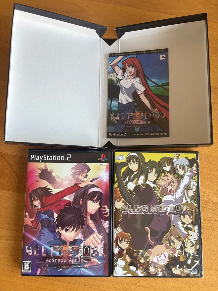 PS2 Melty Blood Actress Again Limited Edition With Post Card PlayStation 2 Game - Image 4 of 4