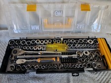 98pc Gearwrench Craftsman Usa Mix Socket Ratchet Set 14 38 Dr Metric Sae Cs