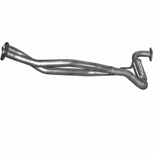 Tuyau avant d'échappement pour FORD TRANSIT BUS 2.5 D 76cV 1994-1997 en acier