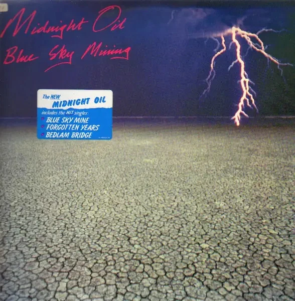 Midnight Oil Blue Sky Mining LP Vinyl CBS NEAR MINT - Photo 1/1