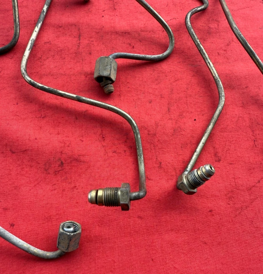 ✅ 6x LÍNEAS DISTRIBUIDORAS DE COMBUSTIBLE ORIGINALES MERCEDES W124 W126 W201 1986-93 2,6 L 3,0 L I6 Foto 4 de 4