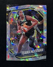 Teaira McCowan 2025 Panini Prizm WNBA Ice Prizm Card #48