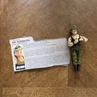 Vintage G.I. Joe Sgt. Slaughter Action Figure w/ File Card
