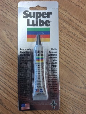 BRAND NEW Super Lube Synthetic Grease 1/2 oz Tube Syncolon PTFE Multi-Purpose