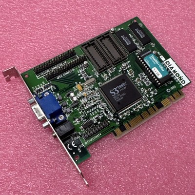 Diamond Multimedia Stealth 64 2001 Series Video card VGA PCI S3 Trio64V+ ST64