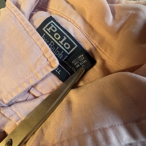 Polo Ralph Lauren Caldwell Men's Short Sleeve Hawaiian Camp Shirt Size XXL Pink - Picture 4 of 7