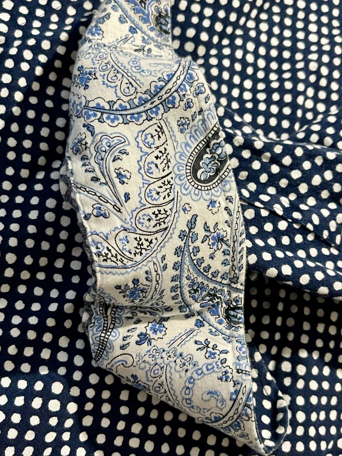 Chaps Polka Dot Button Down Shirt - image 3