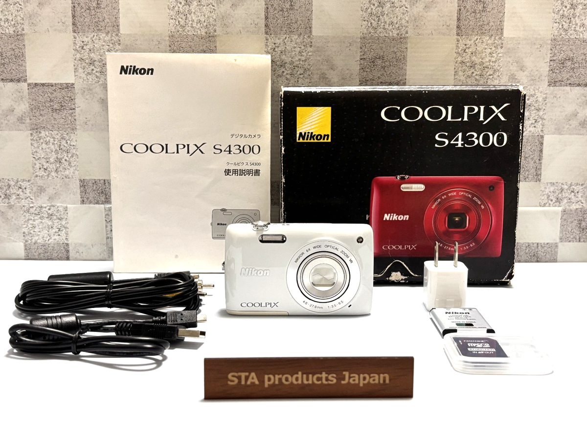 Nikon Digital Camera Coolpix (Coolpix) S4300 Silver for sale