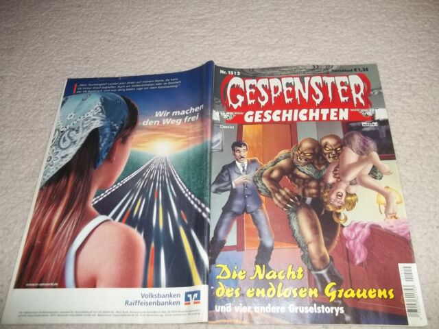 Gespenster Geschichten Grusel Comic Heft Nr 1512 Ebay